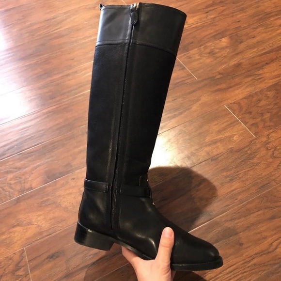 Tory Burch Black Simone Boots - Picture 3 of 6